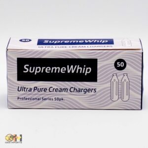 SUPREME WHIP CREAM CHARGERS 50CT / 12PK