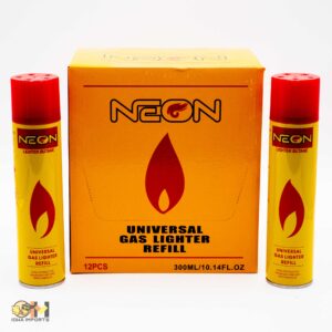 Neon Universal Gas lighter 300ml 12ct