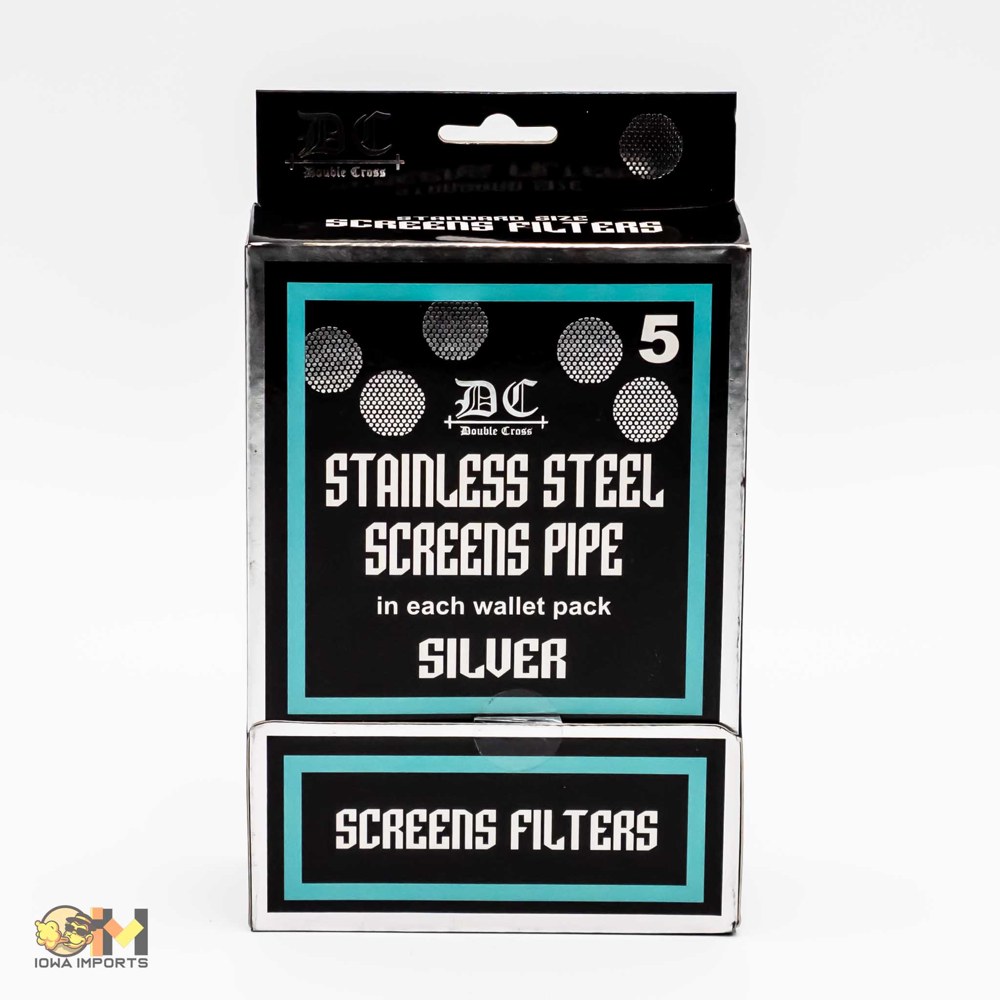 DC Stainless Steel Screens Pipe Silver