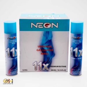 Neon 11X Universal Gas lighter 300ml 12ct