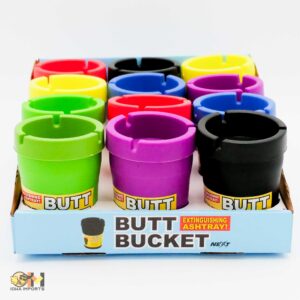Butt Bucket Next Extinguishing Ashtray! 12CT