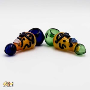 Man Glass Hand Pipe