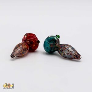 2.5" w/dot glass Hand Pipe