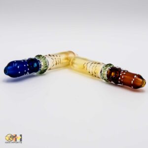 6" Fancy glass hand pipe