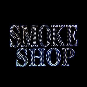 NEON LED SIGN, SMOKE SHOP, 1 SET, 31 x 20 IN
