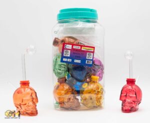 P 9126 COLOR SKULL SNIFFER 12CT/JAR