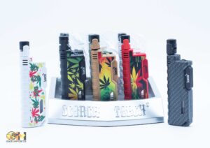 61746-1/Scorch Torch/Rugged Torch/hold button side out extendable design/asst leaf colors, 12ct