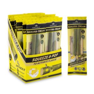 KING PALM SLIM PRE-ROLL CONE 2PK DISPLAY 20CT