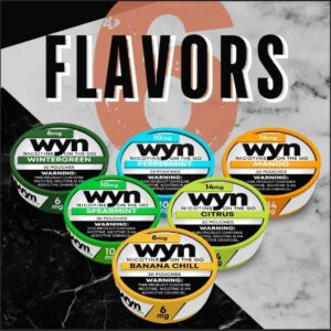 WYN Nicotine Pouches 5 Pack