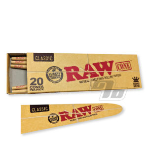 Raw Cone King Size 20Cones/Pk