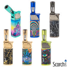 61788-1/Scorch Torch/Adjustable angel Turbo torch w/assorted designs/12ct