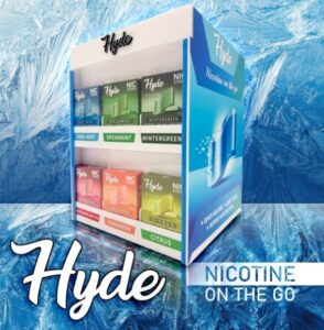 Hyde Nic Strips Pre-Filled Display 30CT (6 x 5packs)