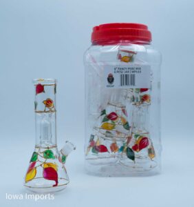 WP113- 8" Fancy Perc Mix 6ct/Jar