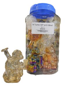 WP8079- N Turtle WP with Bowl 9ct /Jar
