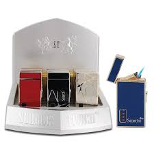 61762-1/Scorch Torch/Dual Function torch to dual arc usb-c rechargeable lighter/asst design color enamel/3"/9ct