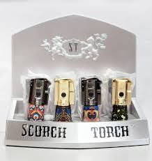 61774-1/Scorch Torch/Dual function regular flame & torch/mixed clear designs/3.25"/12ct