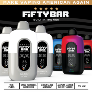 FIFTY BAR V2 5% DISPOSABLE (80ML) 20K PUFFS 5CT/ BOX