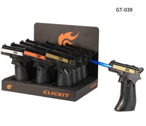 GT 039 - NEW* LARGE SINGLE TORCH GUN (12pcs/display)
